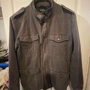 Brixton Men's Charcoal Field Jacket